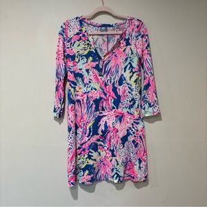 Lilly Pulitzer Multicolor Long Sleeve Dress